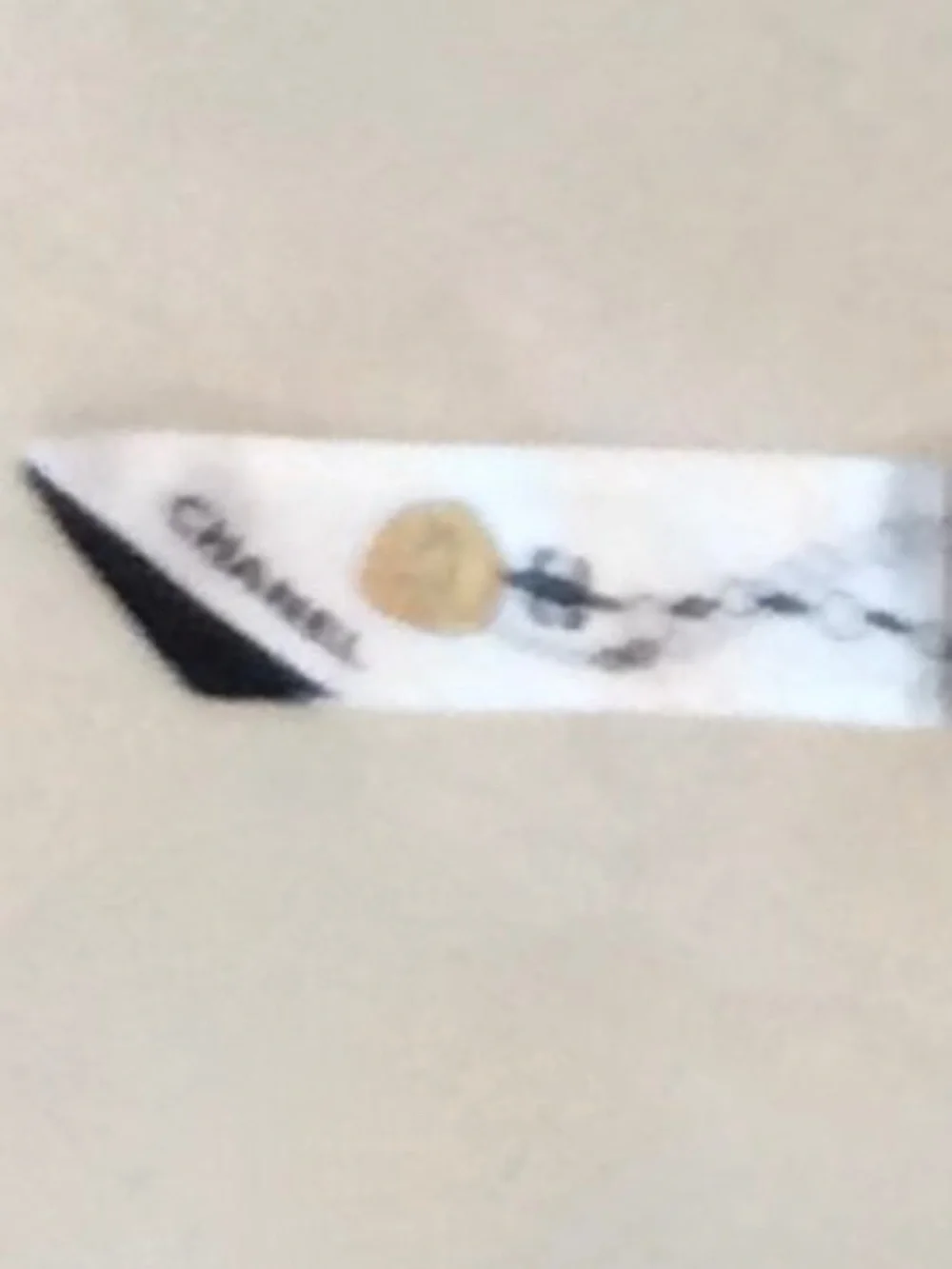 Authentic Chanel Silk Twilly Scarf